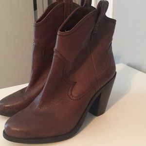Jessica Simpson leather booties
